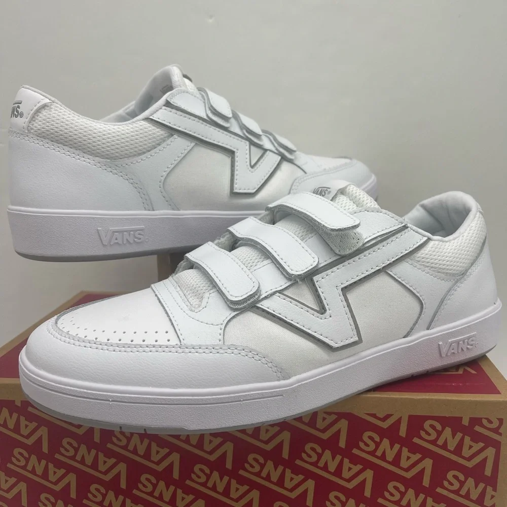 Vans Men’s Lowland Cc Velcro 
Sport True White/Drizzle Sneakers 
VN000CRJXP3 - Picture 7 of 16